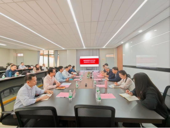 “胡军校长一行莅临人工智能学院指导诊断评估筹备工作